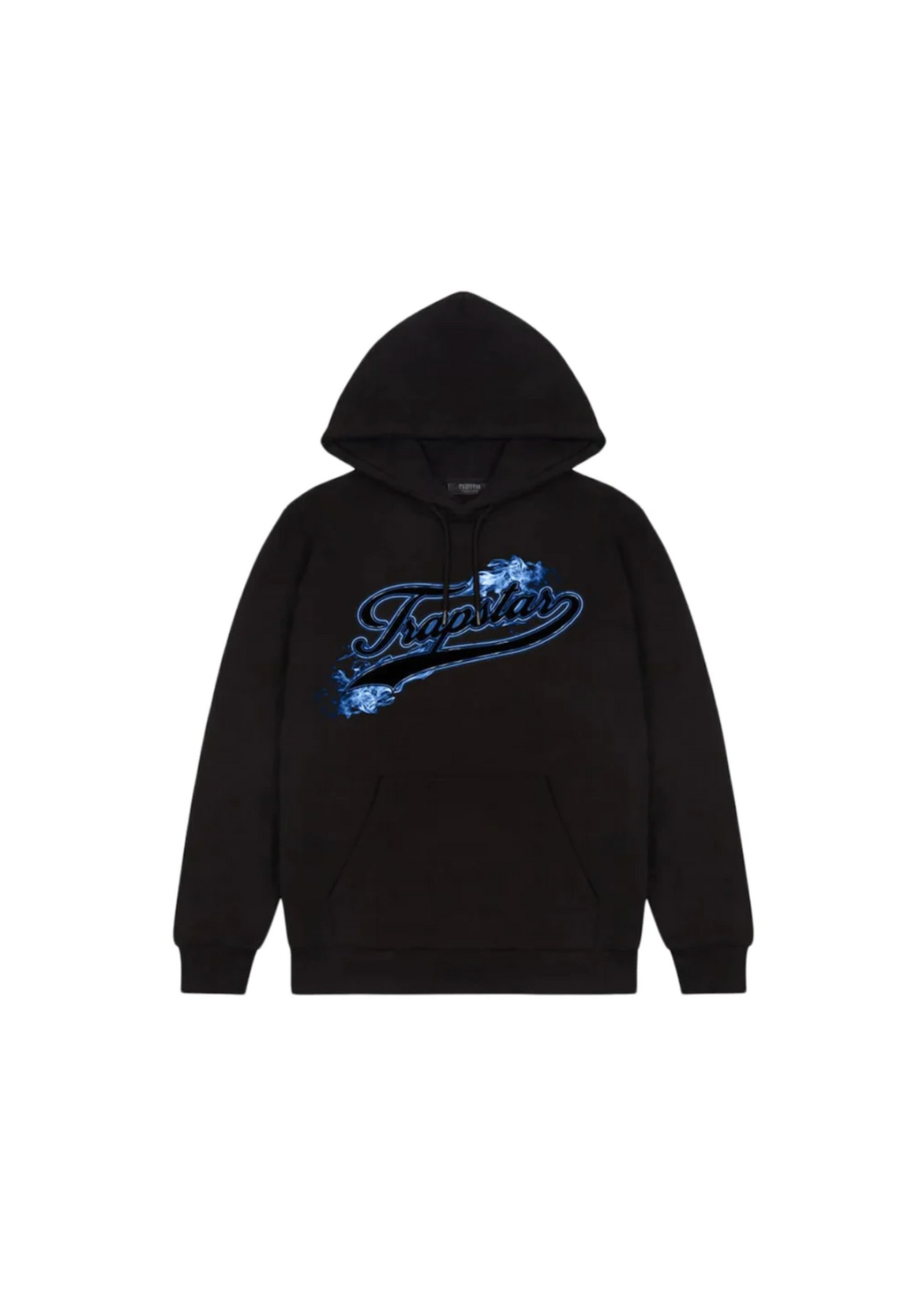 Trapstar Trapstar Hot Rod Strikeout Hoodie Black/Blue