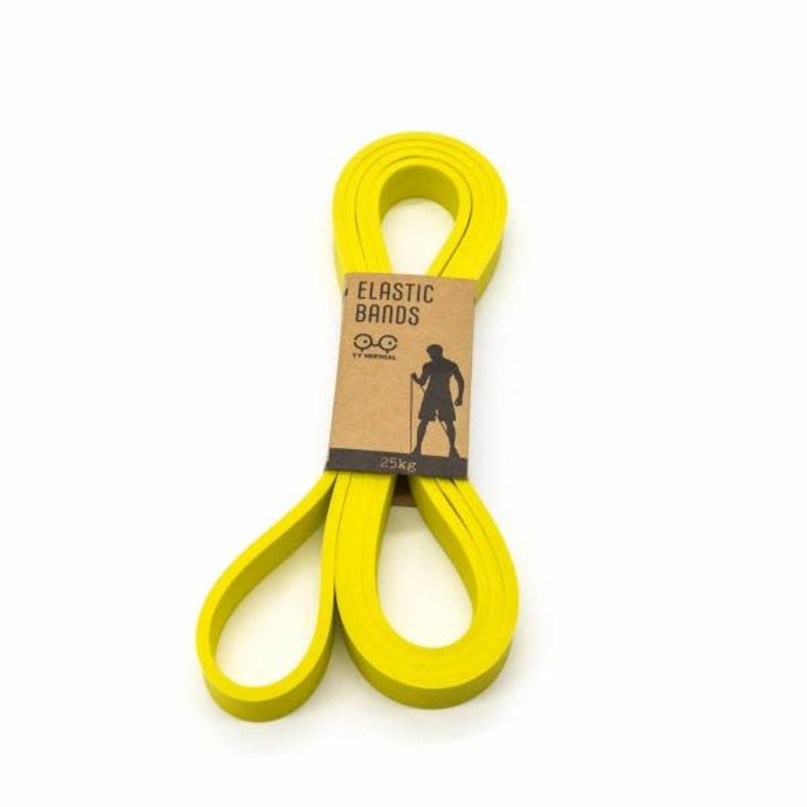 YY VERTICAL ELASTIC BANDS 25 kg Yellow