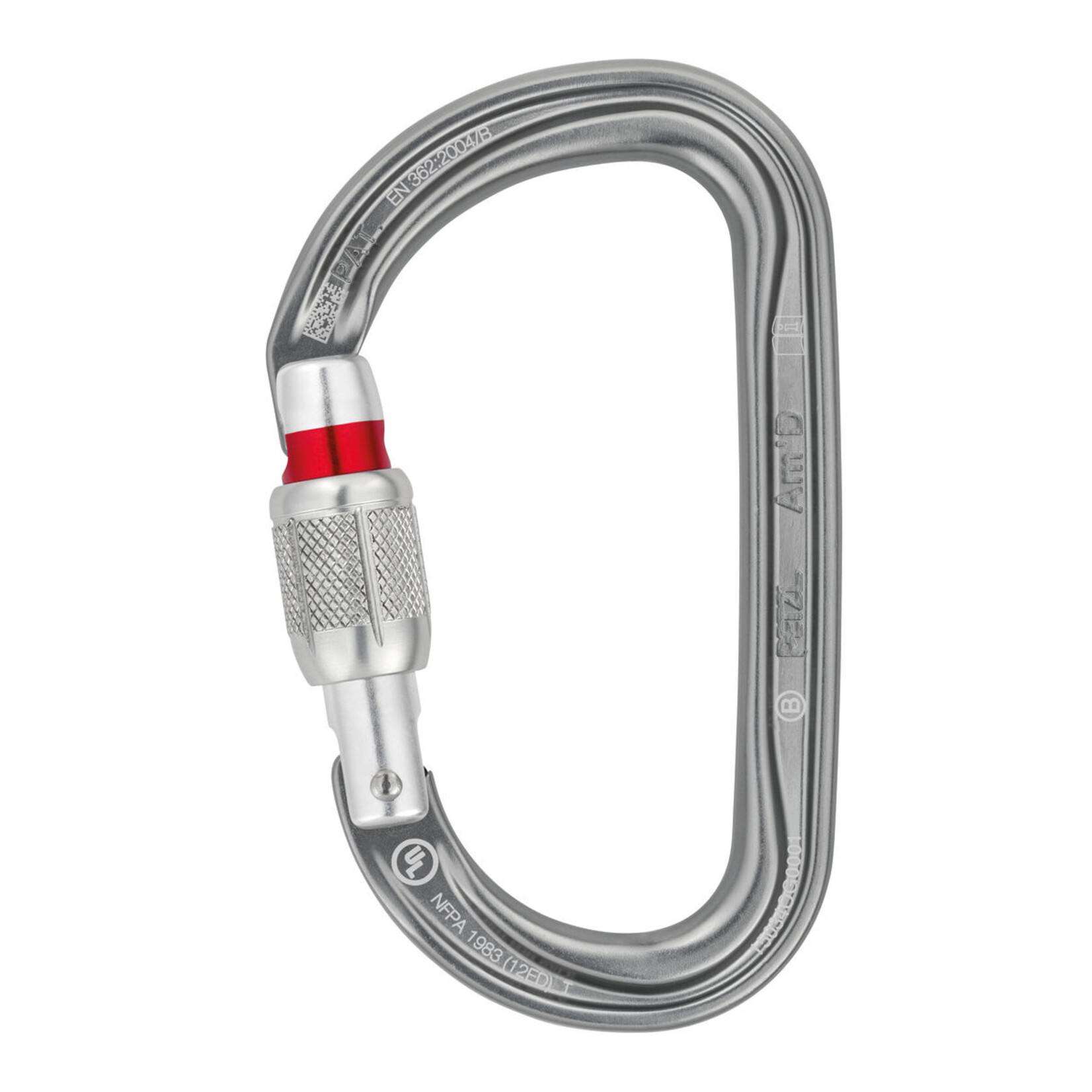 PETZL AM'D SCREW-LOCK CARABINER