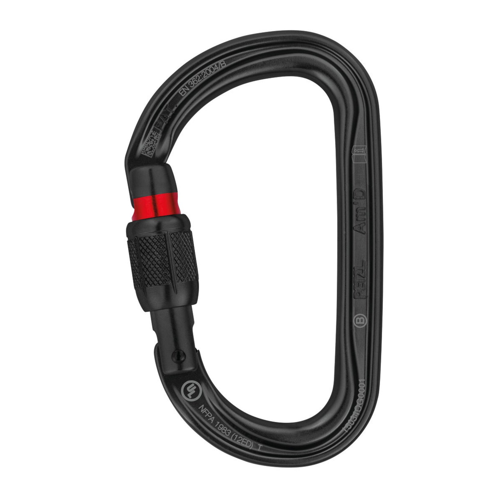 PETZL AM'D SCREW-LOCK CARABINER