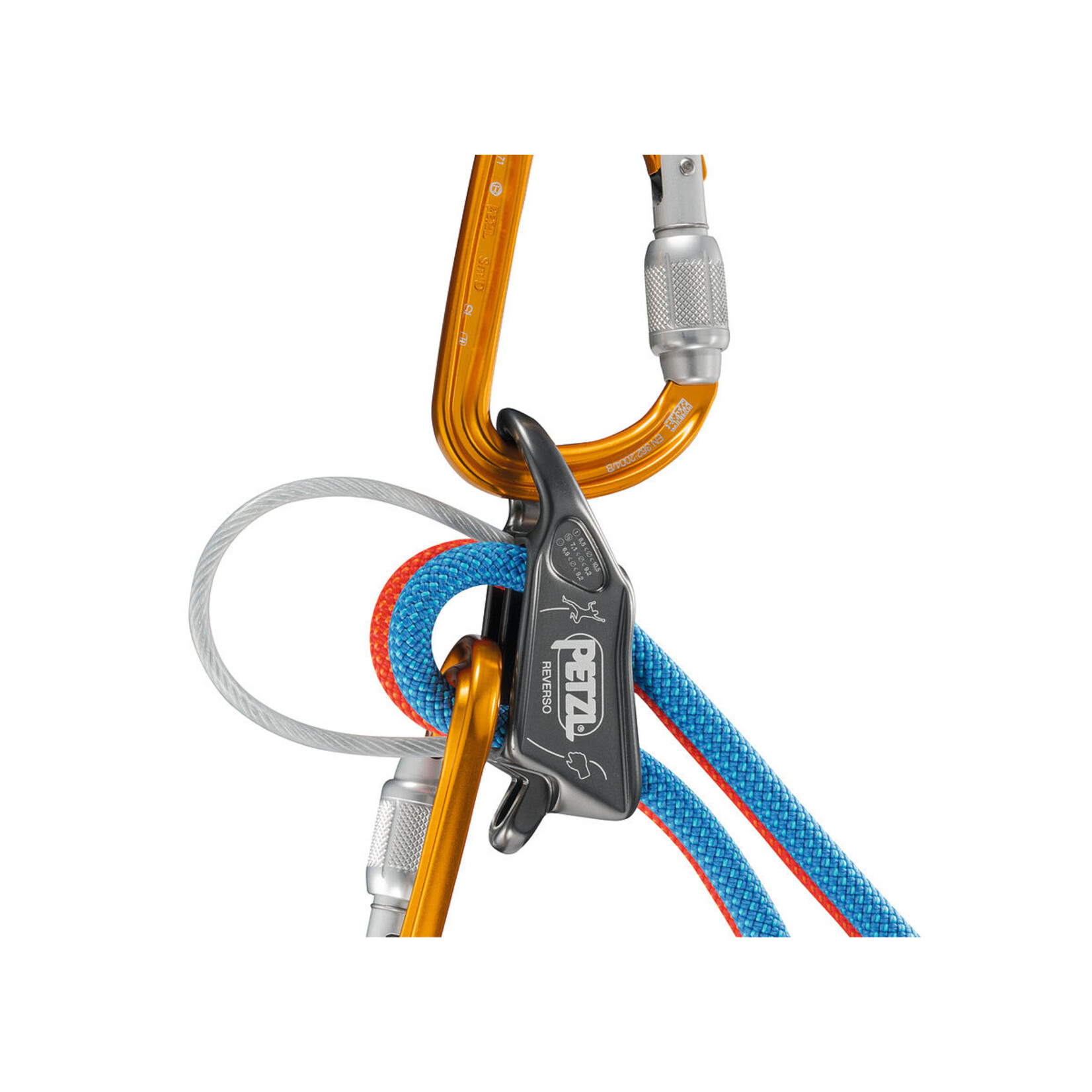 PETZL REVERSO BELAY DEVICE