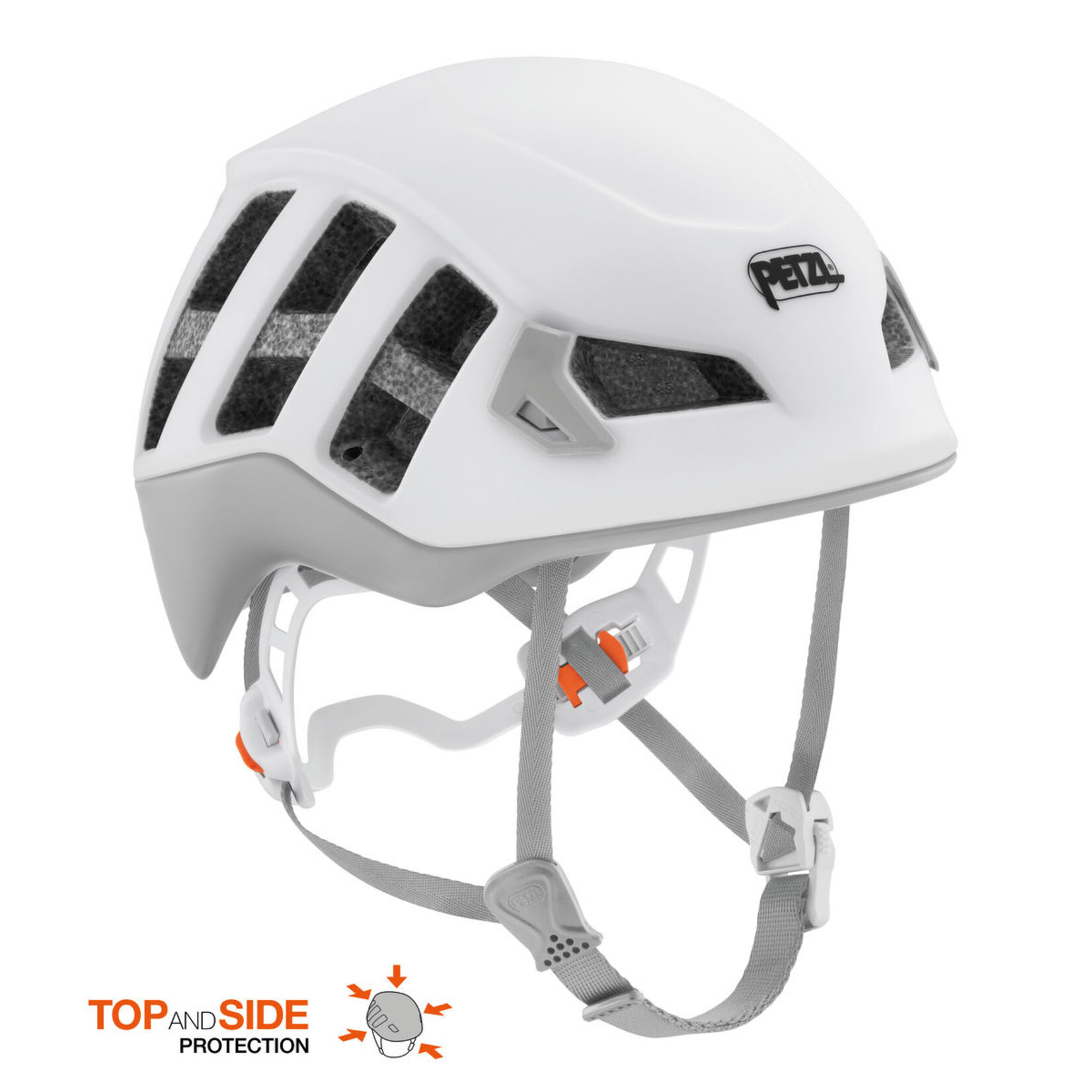 PETZL METEORA HELMET White/Grey