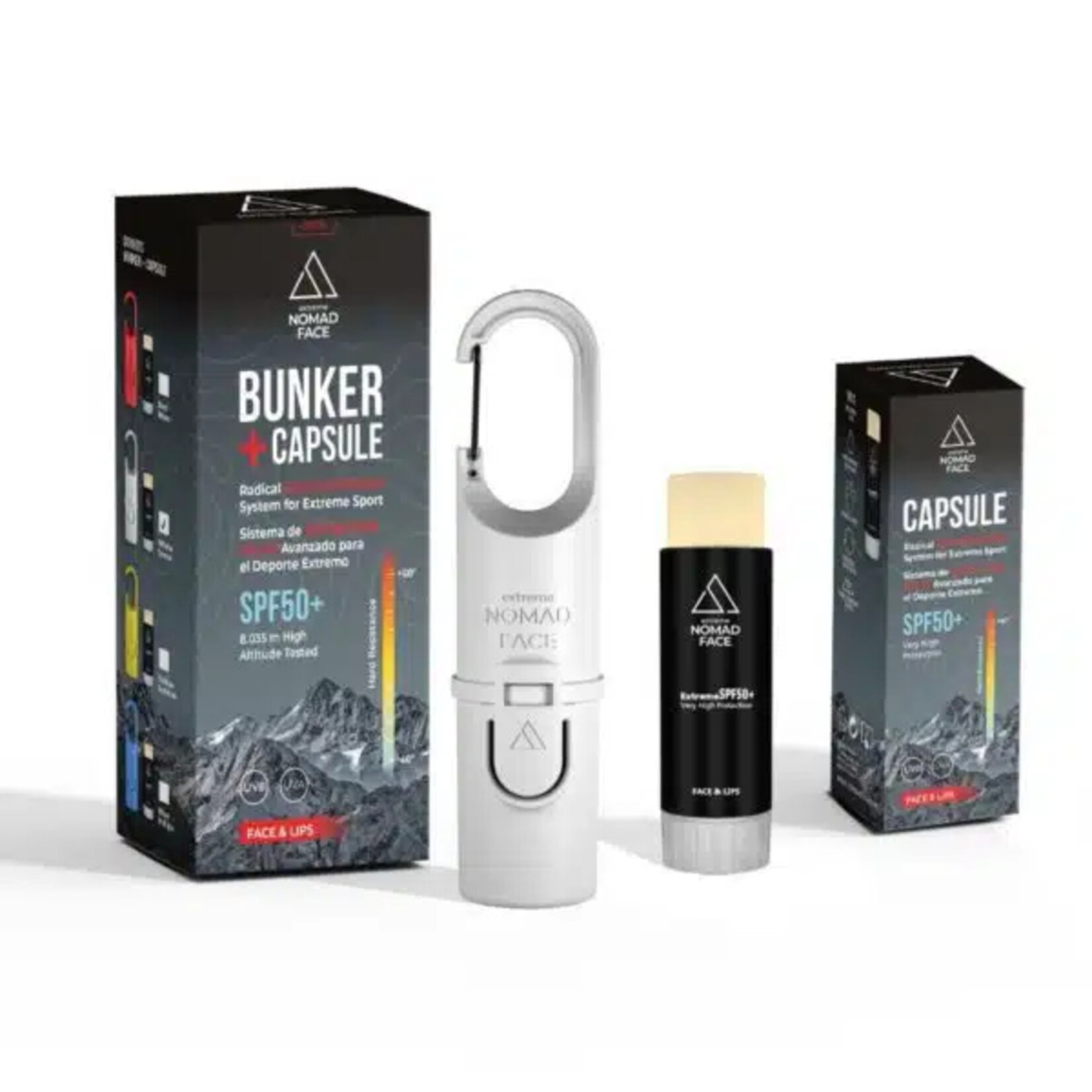 NOMAD FACE BUNKER + CAPSULE SUN PROTECT White