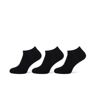 Pierre Cardin Pierre Cardin heren sneakersokken - 3 paar - uni zwart