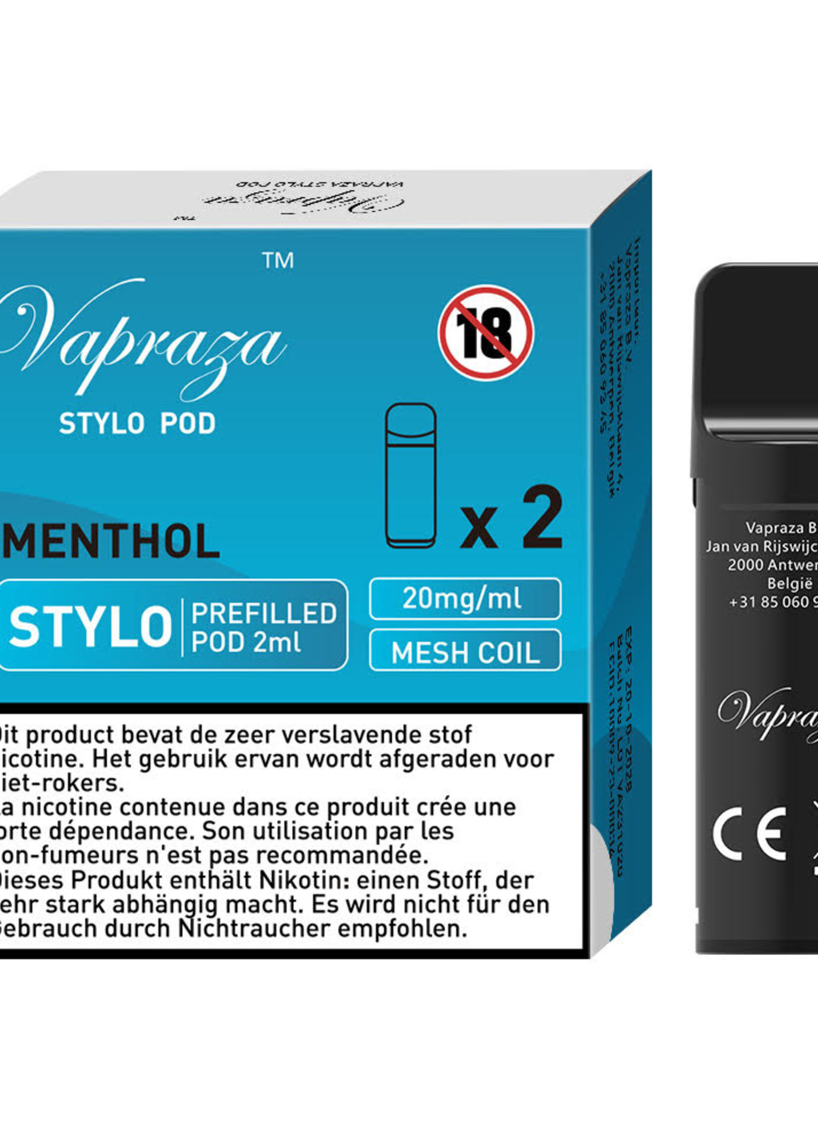 Vapraza Stylo Pods