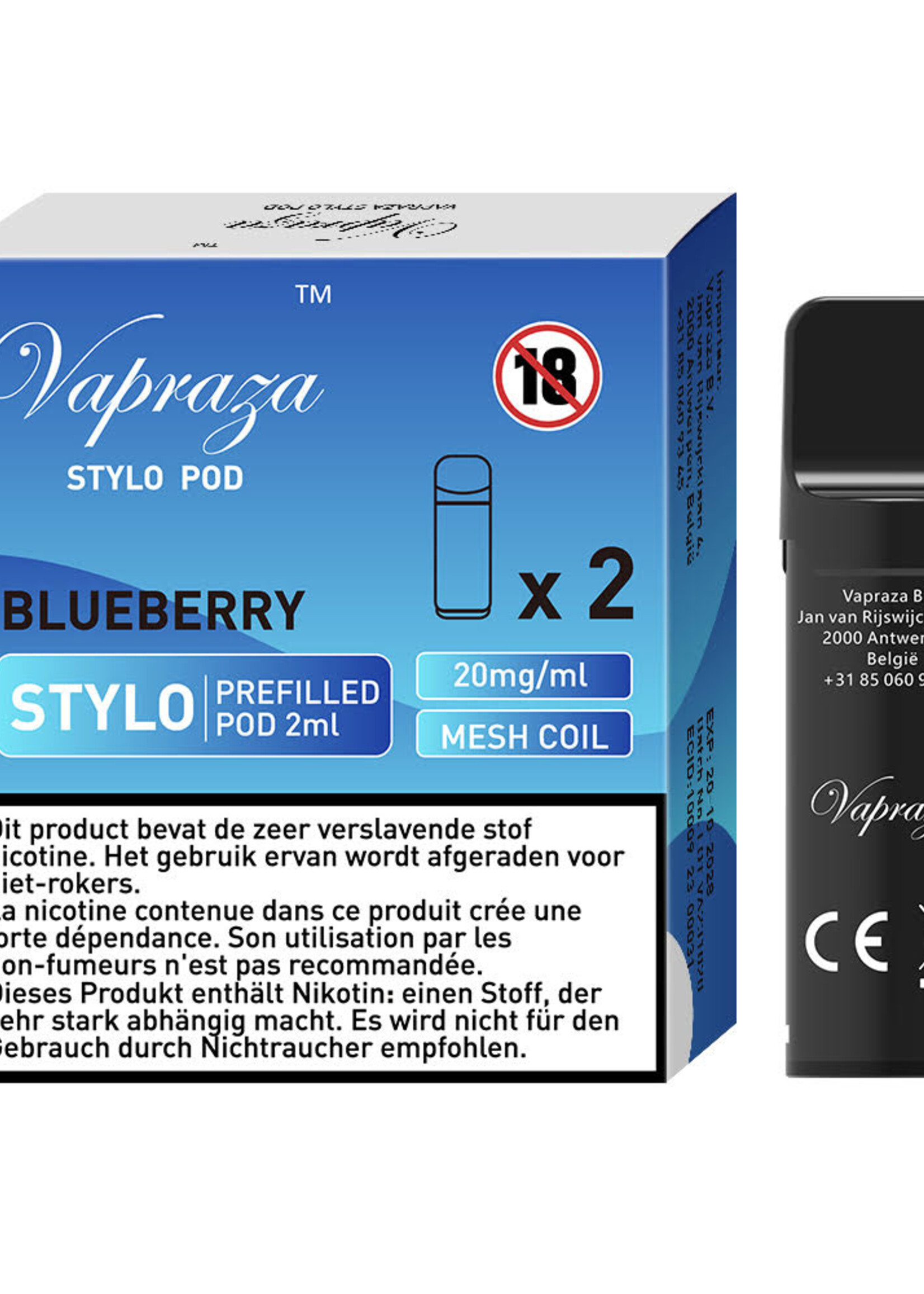 Vapraza Stylo Pods