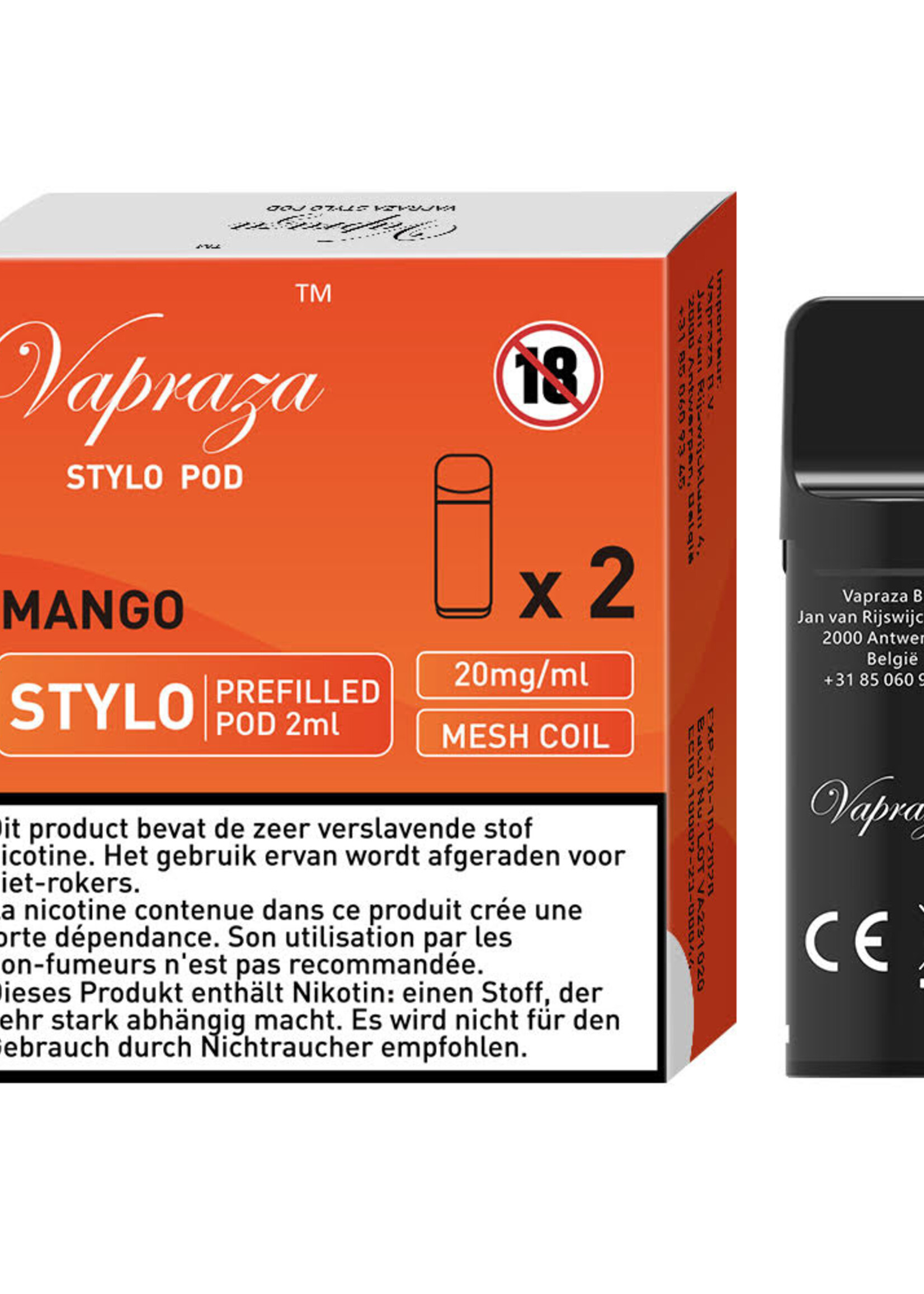 Vapraza Stylo Pods