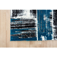 Flycarpets Lima Modern Teppich - Blau