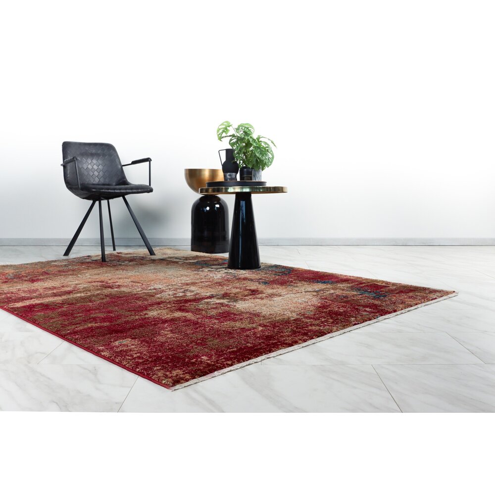 COLONIA MODERNE VINTAGE ROT TEPPICH