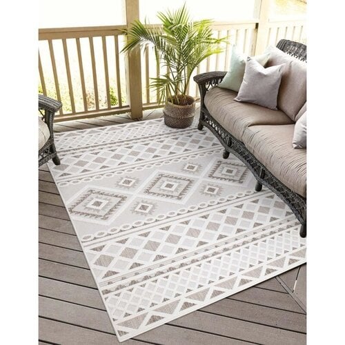 CAPRENIA OUTDOOR TEPPICH INDOOR & OUTDOOR CREME