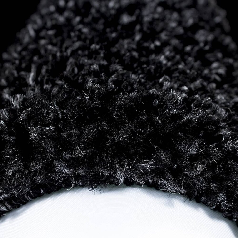 Hochflor Teppich - Candy Shaggy Bordüre Anthrazit Hochflor Teppich - Candy Shaggy Bordüre Anthrazit