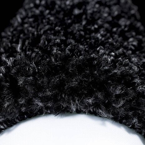 Hochflor Teppich - Candy Shaggy Bordüre Anthrazit Hochflor Teppich - Candy Shaggy Bordüre Anthrazit