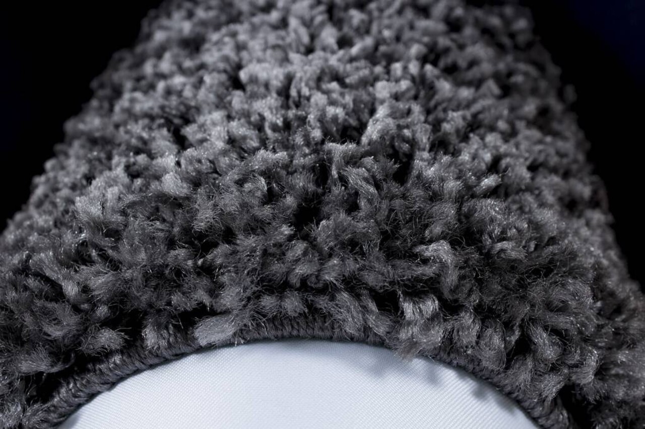 Hochflor Teppich - Candy Shaggy Bordüre Grau Hochflor Teppich - Candy Shaggy Bordüre Grau