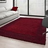 Hochflor Teppich - Candy Shaggy Bordüre Rot Hochflor Teppich - Candy Shaggy Bordüre Rot