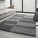Hochflor Teppich - Manhattan Shaggy Grau Hochflor Teppich - Manhattan Shaggy Grau