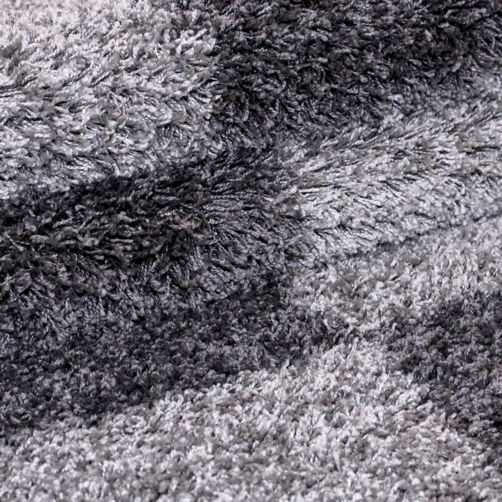 Hochflor Teppich - Manhattan Shaggy Grau