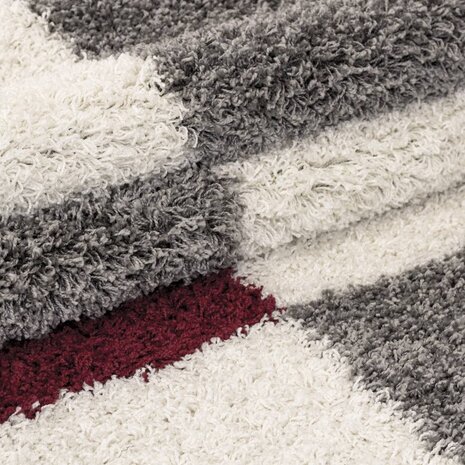 Hochflor Teppich - Manhattan Shaggy Rot Hochflor Teppich - Manhattan Shaggy Rot