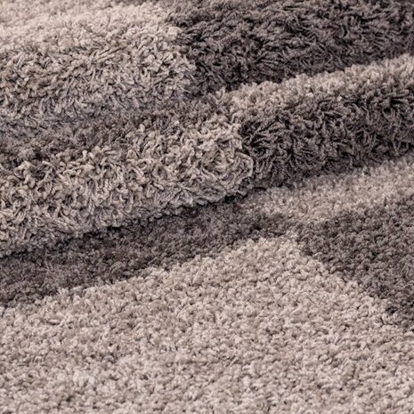 Hochflor Teppich - Manhattan Shaggy Taupe Hochflor Teppich - Manhattan Shaggy Taupe