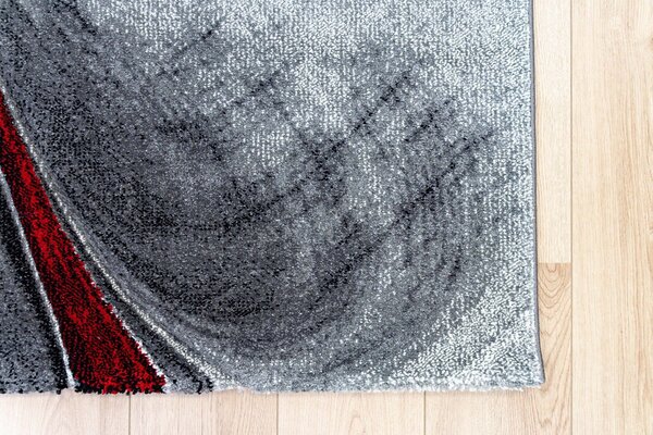 Kristal - Modern Teppich - Rot Kristal - Modern Teppich - Rot