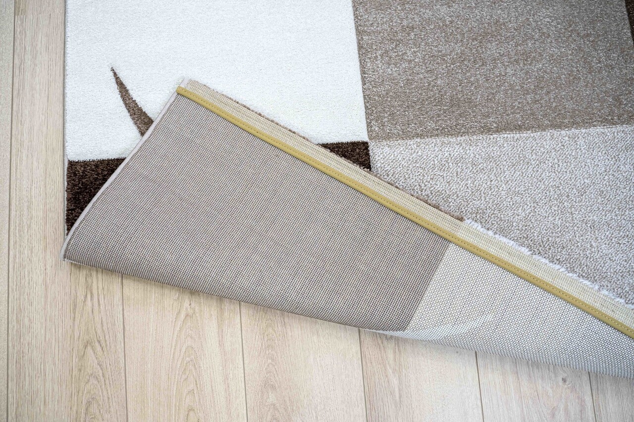 Kristal - Modern Teppich - Braun Kristal - Modern Teppich - Braun