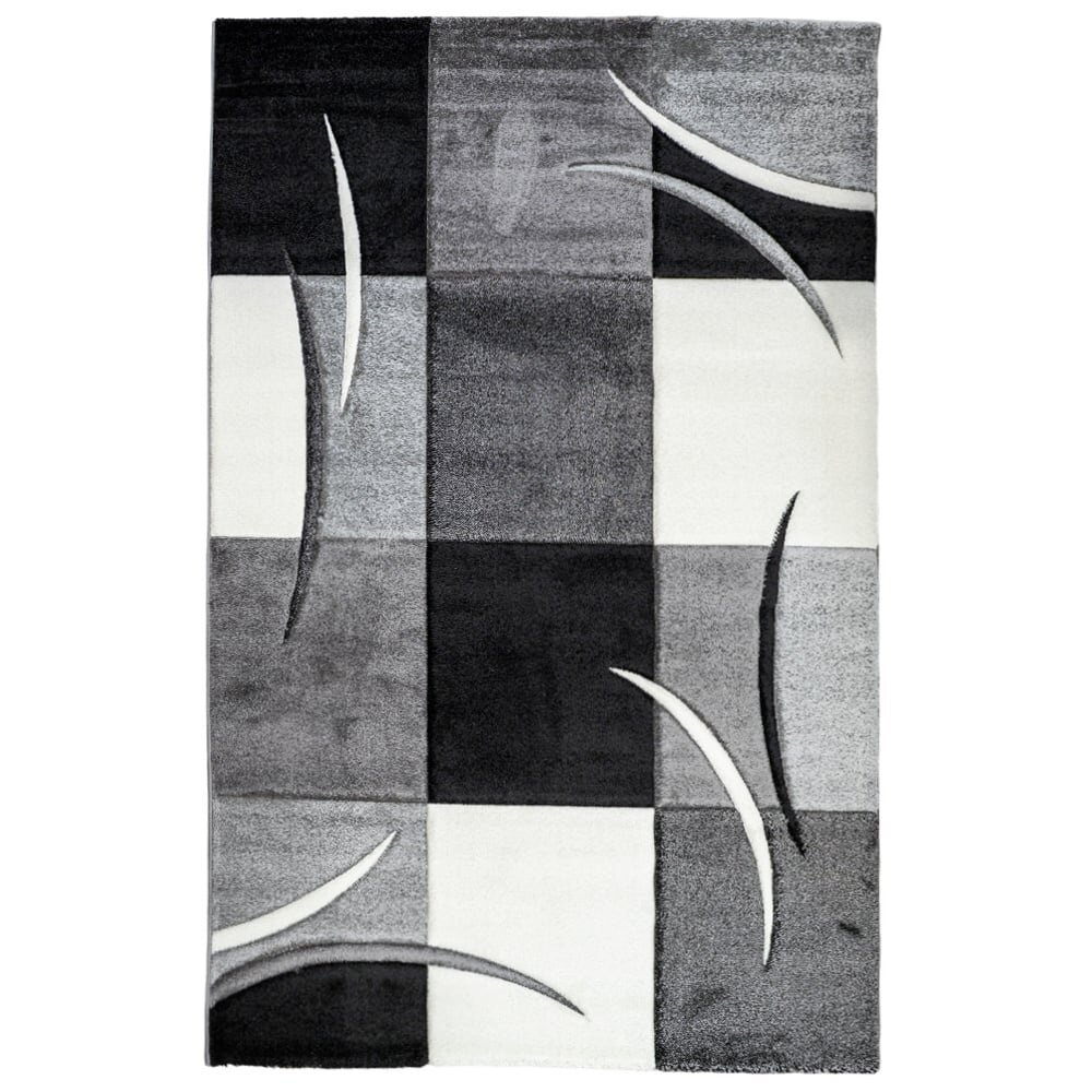 Kristal - Modern Teppich - Grau Kristal - Modern Teppich - Grau