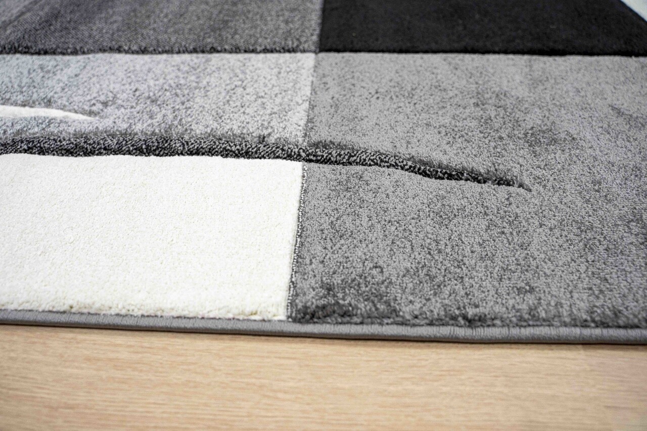 Kristal - Modern Teppich - Grau Kristal - Modern Teppich - Grau