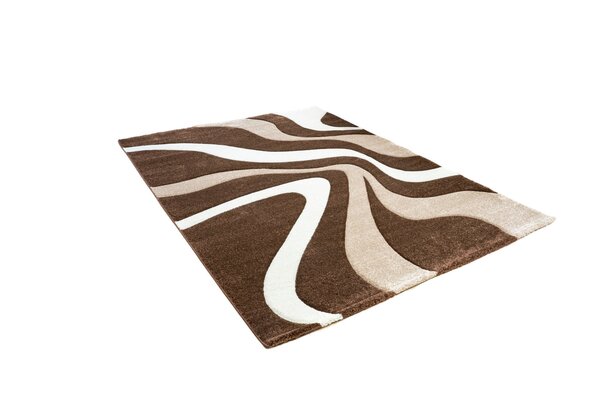 Kristal - Modern Teppich - Braun Kristal - Modern Teppich - Braun