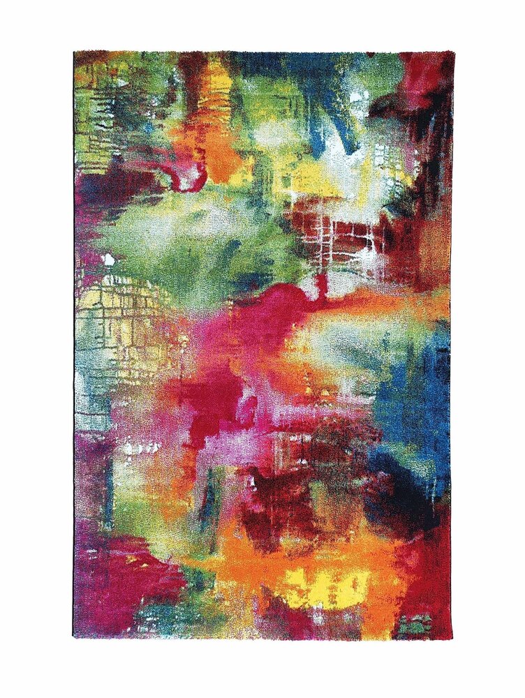 Moderner Teppich - Vernazza Abstrakt Bunt Moderner Teppich - Vernazza Abstrakt Bunt