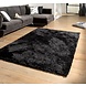 Hochflor Teppich - Curacao Schwarz Hochflor Teppich - Curacao Schwarz