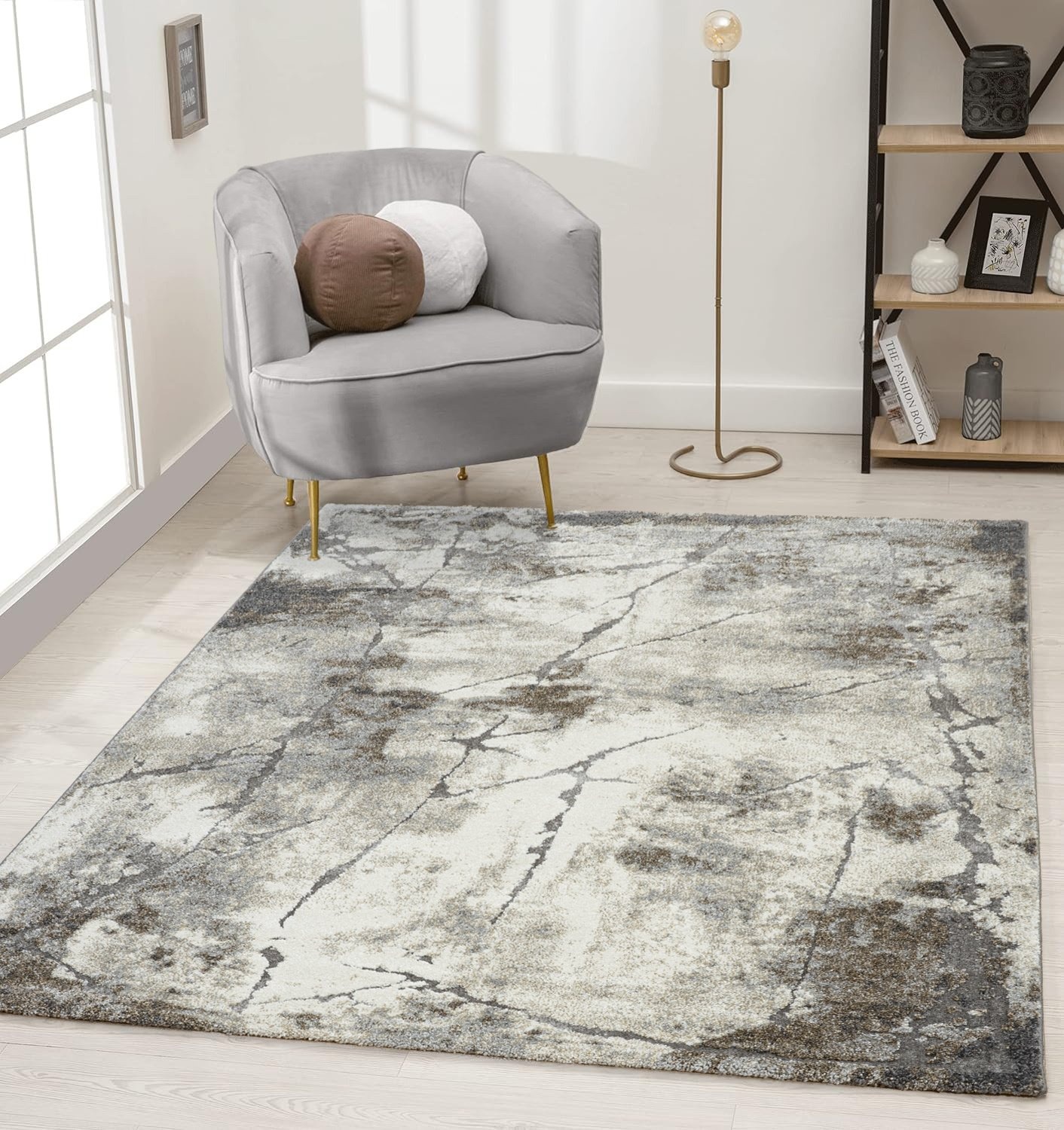 Teppich Modern - Maratta Vintage Beige/Grau
