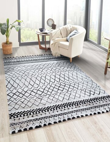 Talamone Modern Vintage -Teppich in Creme Talamone Modern Vintage -Teppich in Creme