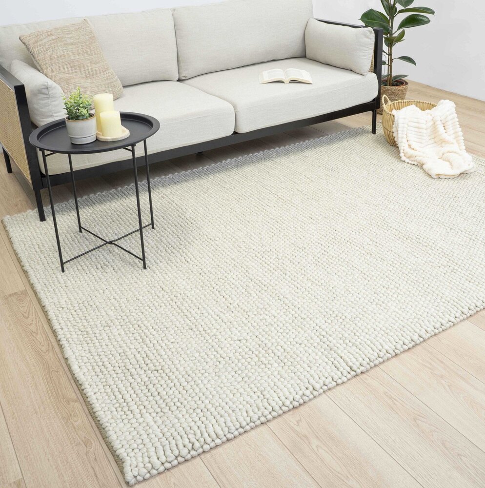 Ventura - Creme Handgefertigter Teppich Ventura - Creme Handgefertigter Teppich