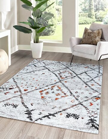 Talamone Modern Creme Teppich Talamone Modern Creme Teppich