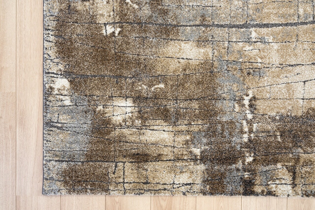 Teppich Modern - Maratta Naturstein Beige/Grau Teppich Modern - Maratta Naturstein Beige/Grau