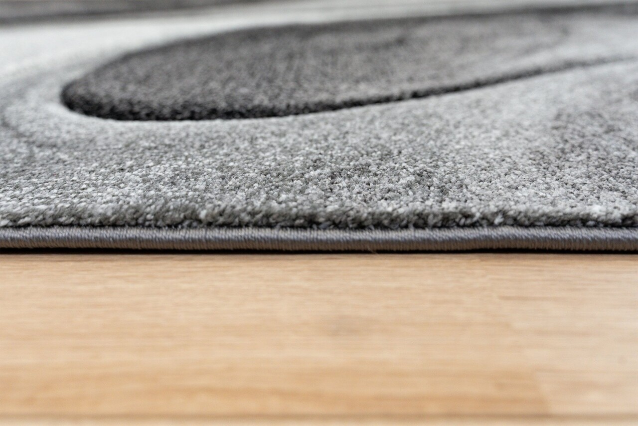 Kristal Modern Grau Teppich Kristal Modern Grau Teppich