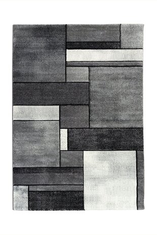 Teppich Modern - Kristal Cubes Grau Teppich Modern - Kristal Cubes Grau