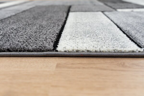 Teppich Modern - Kristal Cubes Grau Teppich Modern - Kristal Cubes Grau