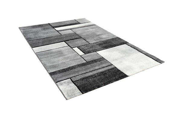 Teppich Modern - Kristal Cubes Grau Teppich Modern - Kristal Cubes Grau