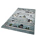 Kinderteppich City Blau Kinderteppich City Blau