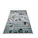 Kinderteppich City Blau Kinderteppich City Blau