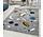 Kinderteppich Space Grau