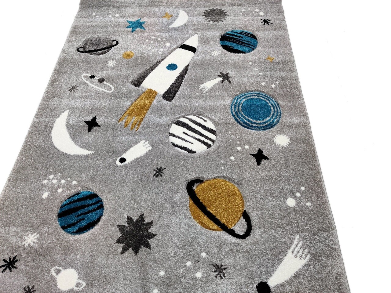 Kinderteppich Space Grau Kinderteppich Space Grau