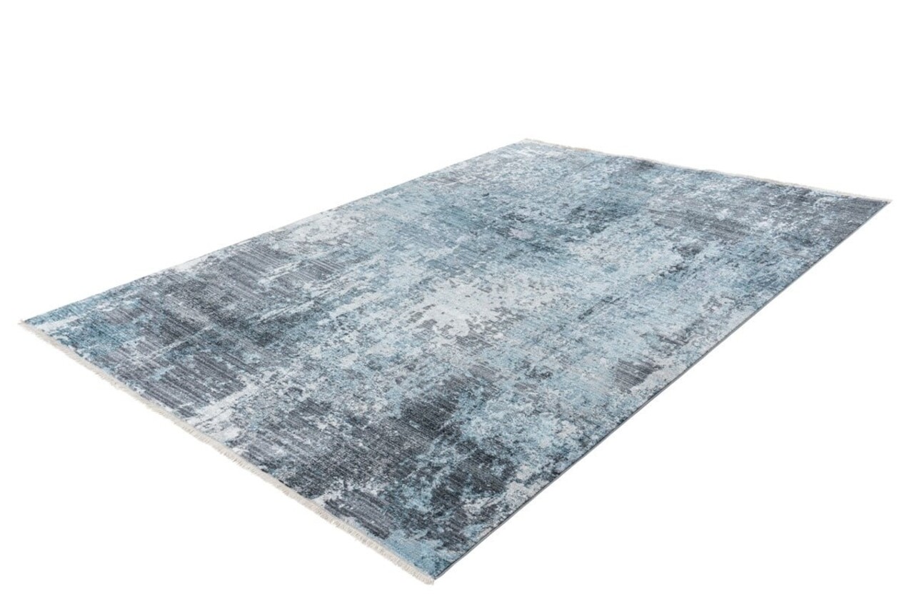 Colonia Modern Grau Blau Teppich - Vintage Colonia Modern Grau Blau Teppich - Vintage