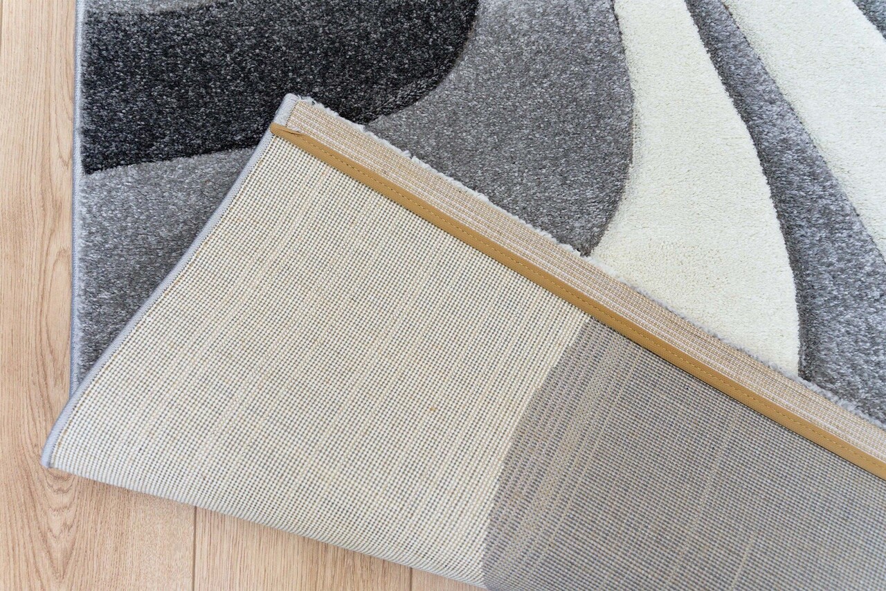 Teppich Kristal Modern Grau/Rosa Teppich Kristal Modern Grau/Rosa