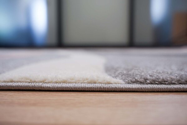 Teppich Kristal Modern Grau/Rosa Teppich Kristal Modern Grau/Rosa