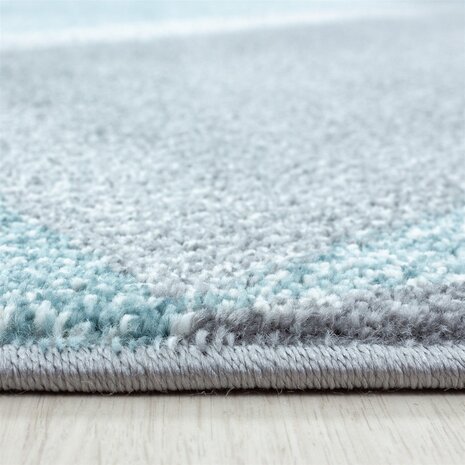 Fano Modern Blau - Grau Teppich - Fano Modern Blau - Grau Teppich -