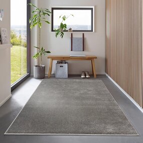 Unifarbener Teppich - Ravenna Anthrazit/grau Unifarbener Teppich - Ravenna Anthrazit/grau