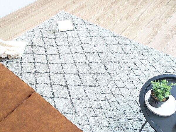 Adrasos Modern Teppich Beige-Braun – Skandinavisches Design & Waschbar Adrasos Modern Teppich Beige-Braun – Skandinavisches Design & Waschbar