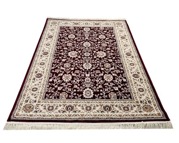 Tachmahal Klassischer Rot Teppich - Medaillon Tachmahal Klassischer Rot Teppich - Medaillon