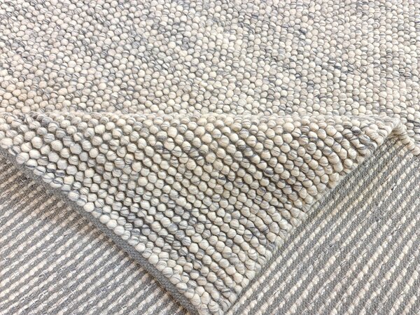 Ventura Spheres Grau / Creme Handgefertigter Teppich Ventura Spheres Grau / Creme Handgefertigter Teppich
